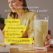 Almased Meal Replacement Shake, Original Flavor, 17.6 oz – Low-Glycemic, High-Protein, Weight Support