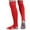 Red, variant on SBYOJLPB Children's Sports Socks Solid Color Football Socks High Tube Socks Knee High Socks Yellow 4 Years(S)