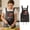 Black, variant on Waterproof Short Kitchen Apron with Cartoon Girl Print, Adjustable Strap Bib Apron for Cooking, Baking, Restaurant & Catering Use