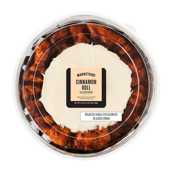 Roles de canela Marketside con glaseado de queso crema 538 g
