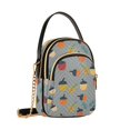 thumbnail image 7 of FORMRS Crossbody Bag for Women Quilted Travel Shoulder Cell Phone Purse with Chain Strap Handbag, Cute Acorns Pattern, 7 of 7
