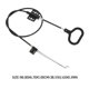 thumbnail image 2 of CATIEBYE 2Ud Repuesto Universal De Mango Para Liberación De Reclinador Con Cable Reforzado Negro, 2 of 7