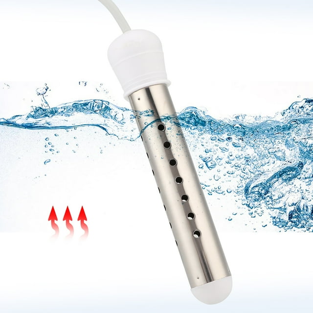 Immersion Heater, Immersion Heating Rod 2500W Bucket Heater Hot Water Heater For Homebathroom Or Travel