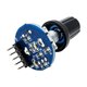 thumbnail image 3 of Potenciómetro giratorio de audio redondo 5V portátil útil de alta precisión para Arduino, 3 of 8