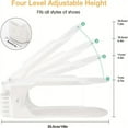 thumbnail image 5 of 2/8/20pcs Shoe Slot Organizer, Adjustable Shoe Organizer Rack, Double Layer Shoe, 5 of 5