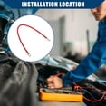 thumbnail image 2 of Unique Bargains Universal for Car Copper Battery Inverter Cables 6 AWG Gauge 5/16'-5/8' Battery Terminal Cable 18' Red, 2 of 7