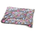 thumbnail image 3 of Almohada de para Mascotas Casa de Perro Colchón de Almohada para Cama de l, Los 70x50cm Amarillo l Yinane Dog Plush Kennel Mat, 3 of 8