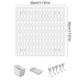 thumbnail image 3 of Tablero perforado montado pared sin taladro multifuncional cesta drenaje almacenaje cocina organizador accesorios., 3 of 6