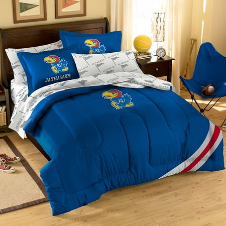 Kansas Jayhawks NCAA Bed in a Bag (Full)