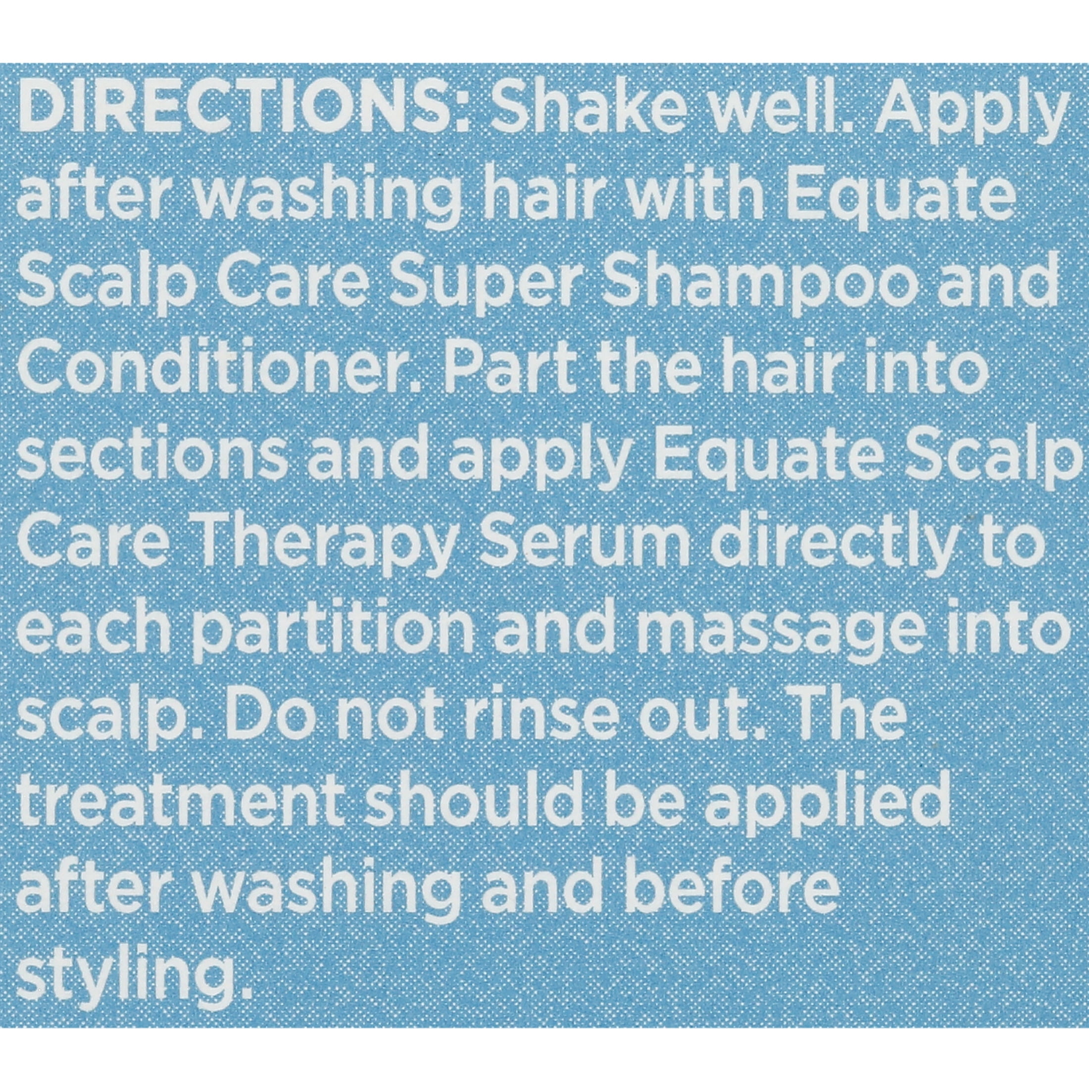 Equate Scalp Care Sulfate Free Therapy Hair Serum with Charcoal & Tea Tree, 2.5 fl oz