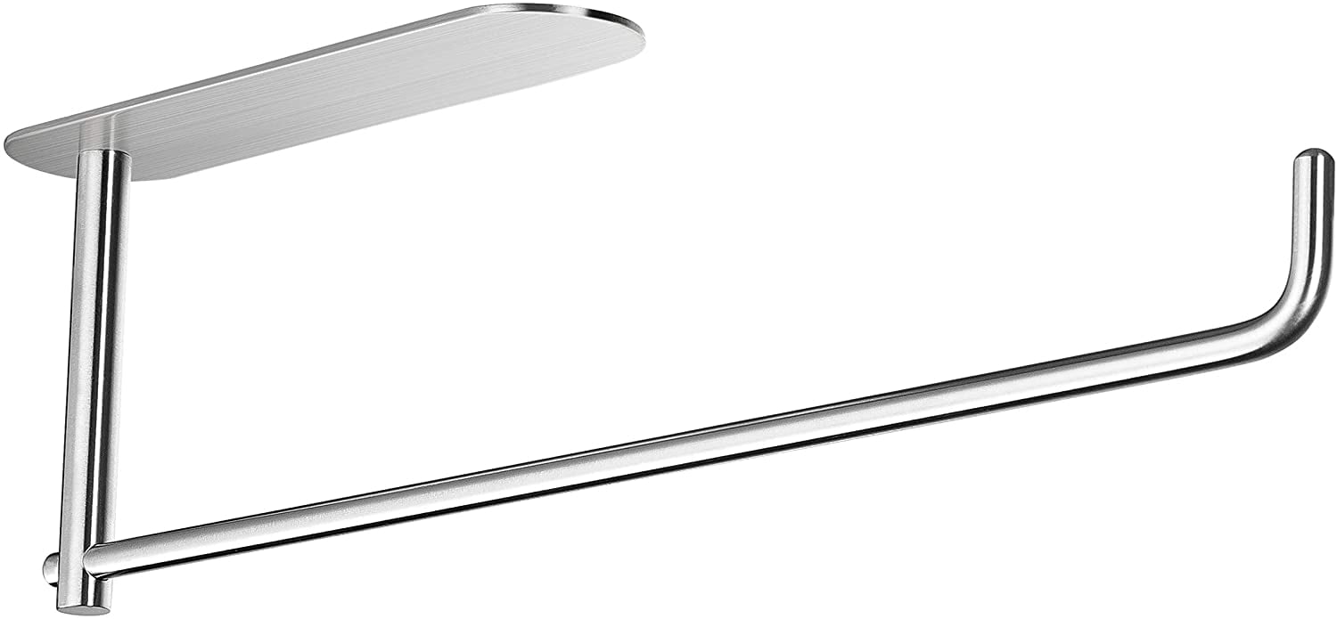 Under Paper Towel Holder Self Adhesive Paper Towel Rack for