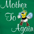 thumbnail image 3 of CafePress - Mother To Be Again Women's Dark T Shirt - Women's Traditional Fit Dark T-Shirt, 3 of 4