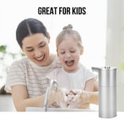 Automatic Soap Dispenser Touchless, Simple Physical Adjustment Hand Soap Dispenser,Low Battery Consumption Dish Soap Dispenser Kitchen Bathroom,Hands Free Auto Soap Dispenser