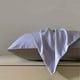 thumbnail image 1 of Funda de almohada de seda fría con aislamiento de fibra | Paquete de 2 fundas protectoras transpirables para almohadas de hotel | Poliéster absorbente para niños y adultos | Ropa de cama refrescante, 1 of 7