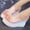 Pink, variant on Slippers for Women Ladies Slippers Thick-Bottom Solid Pearl Waterproof Wedge Sandals Shoes Flip Flops for Women White 38