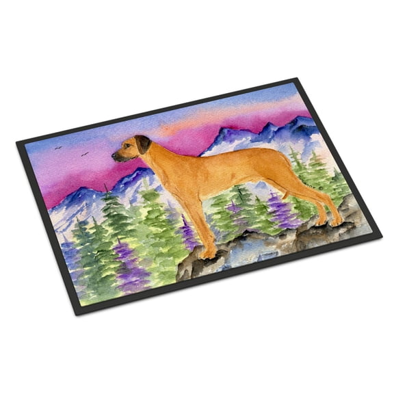 Rhodesian Ridgeback Door Mat Doormat