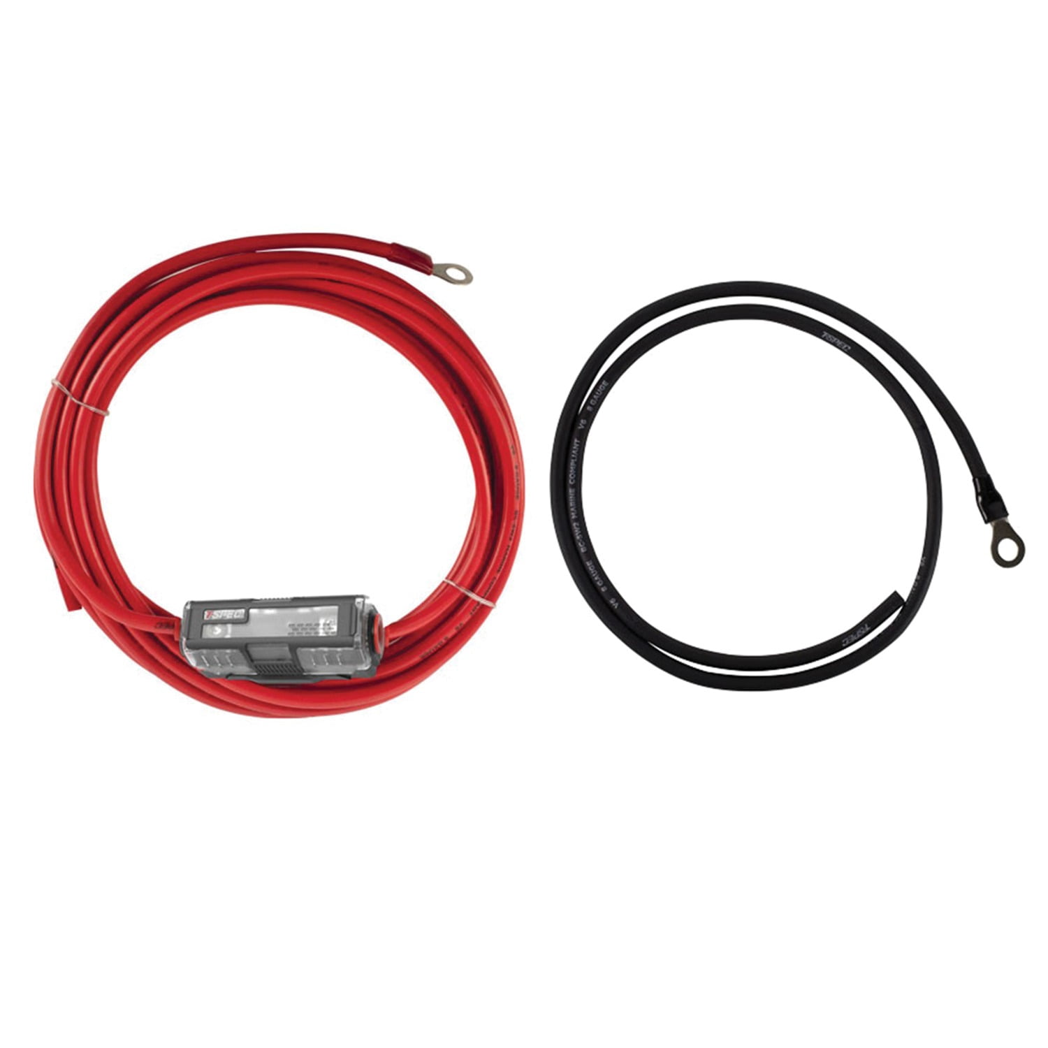 T-Spec v8 SERIES 600-Watt 8-Gauge Mini-ANL Amp Installation Kit with RCA Cables, V8-AK8PT