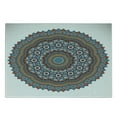 thumbnail image 3 of Mandala Cutting Board, Vintage Moroccan Hidden Mean Diagram Nature Harmony Form, Decorative Tempered Glass Cutting and Serving Board, Small Size, Multicolor, by Ambesonne, 3 of 5
