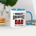 thumbnail image 3 of CafePress - Greatest Dad Semi Finalist Mug - 11 oz Ceramic Mug - Novelty Coffee Tea Cup, 3 of 4