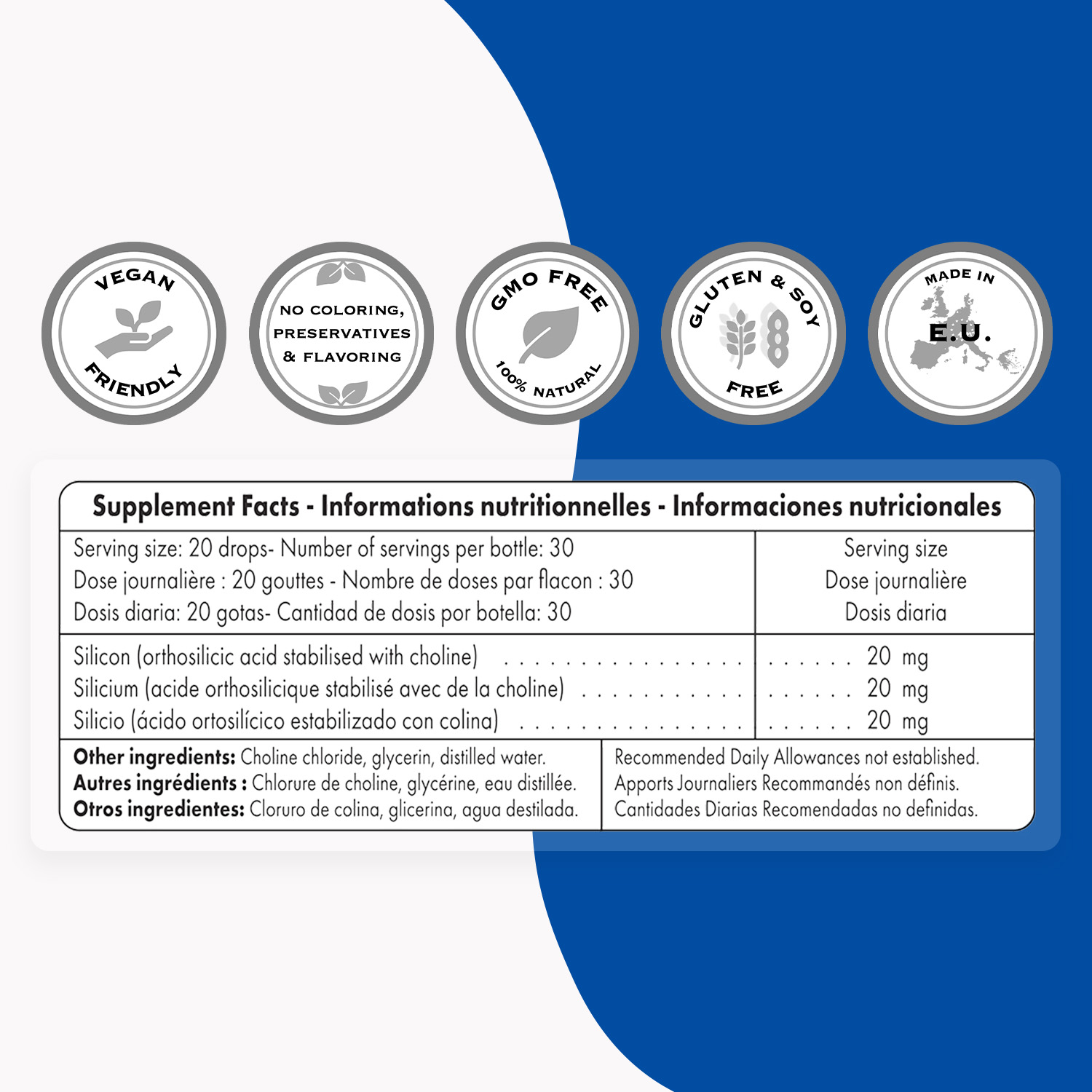 Buy Supersmart Orthosilicic Acid Silicon Supplement Bone & Joint