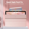 thumbnail image 6 of Fintie Hybrid Slim Case for iPad Air 13-inch (M3) 2025, (M2) 2024 - Shockproof Cover with Clear Back Shell & Pencil Holder, Rose Gold, 6 of 10