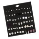 thumbnail image 2 of Pendientes de cristal hipoalergénicos Sunnimix Aretes colgantes para mujer 30 par, 2 of 5