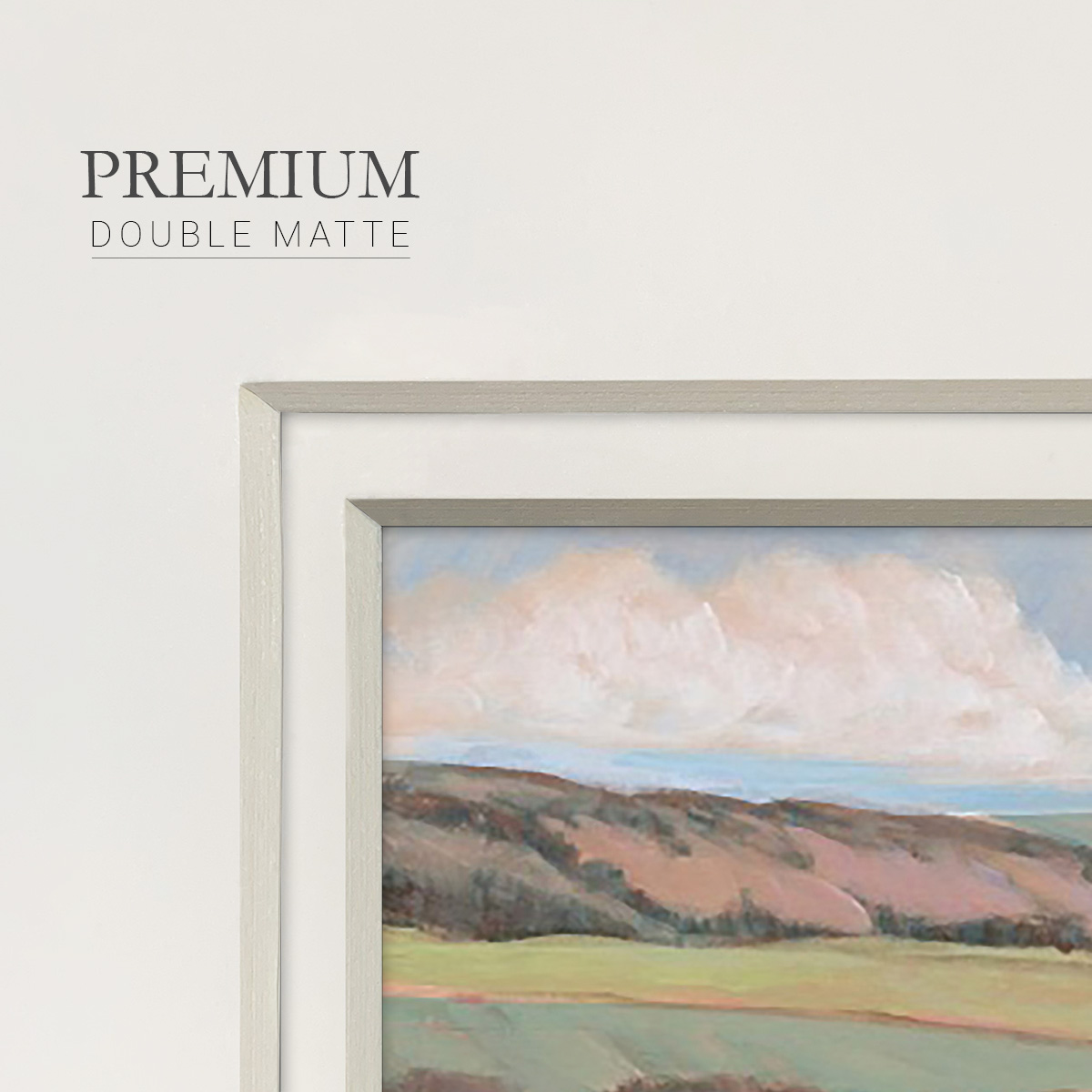 Hilly Countryside IIPremium Framed Print
