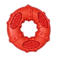 thumbnail image 2 of Best indestructible Dog Chew toy, Chew Proof Dog toy, 6 in, Silicone Rubber, Red Circular, Dog dental Chew, Small Breed, Crate Play, 1 Pc (167 Chars), 2 of 6