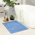 thumbnail image 3 of Unique Bargains Cotton Absorbent Floor Mats Quick Dry Towel Blue, 3 of 7