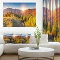 thumbnail image 1 of Majestic Fall Mountains Range - Landscape Print Wall Artwork, 1 of 3