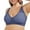 Blue, variant on Kureaily Verachics Bra Lilymiss Luna Hug Front Closure Bras Seniors Lyzlook Lunahug Front Buckle Back Shaping Bra Bras for Women