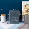 thumbnail image 3 of Cajas de Polvo de Lavandería Multiusos con Y Tapa, de Cereales de Hierro de Hojalata pa El , Caja de Almacenamiento, Comida de gato Baoblaze almacenamiento de lavado, 3 of 8