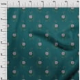 thumbnail image 2 of oneOone Georgette Viscose Fabric Leaves & Floral Block Printed Craft Fabric BTY 42 Inch Wide, 2 of 4
