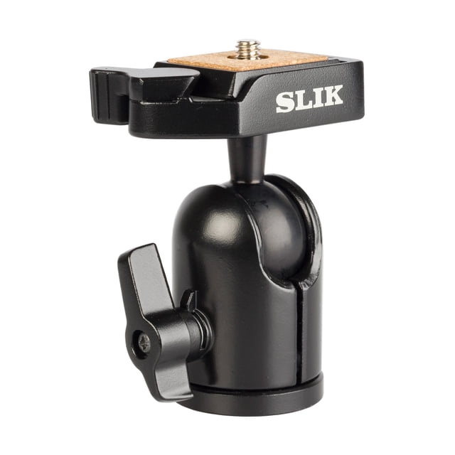 Slik Sbh-120 Dq Rótula Compacta Con Soportes De Liberación Rápida 4.5 Lbs. Negro (618-325)