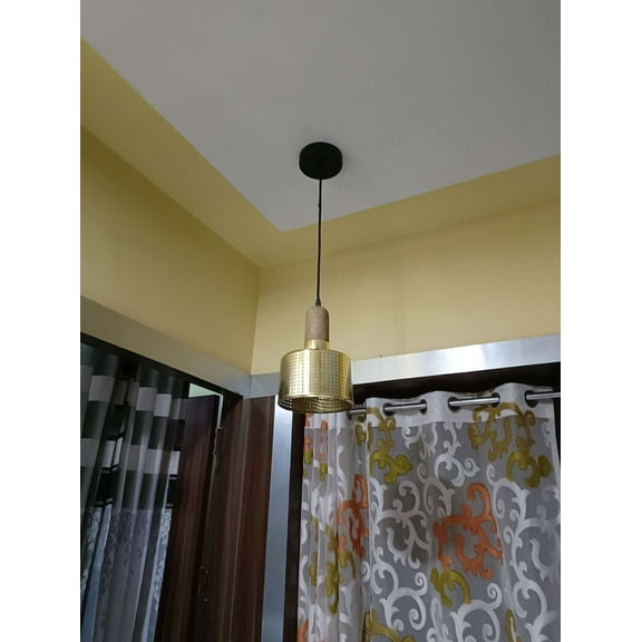 Designer Pendant Light- Shine Brass finish Ceiling Sputnik Chandelier Mid Century Industrial Modern Pendant -Ceiling Hanging Light