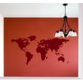 thumbnail image 4 of World Map Wall Art Earth Atlas Decal Sticker, 4 of 4