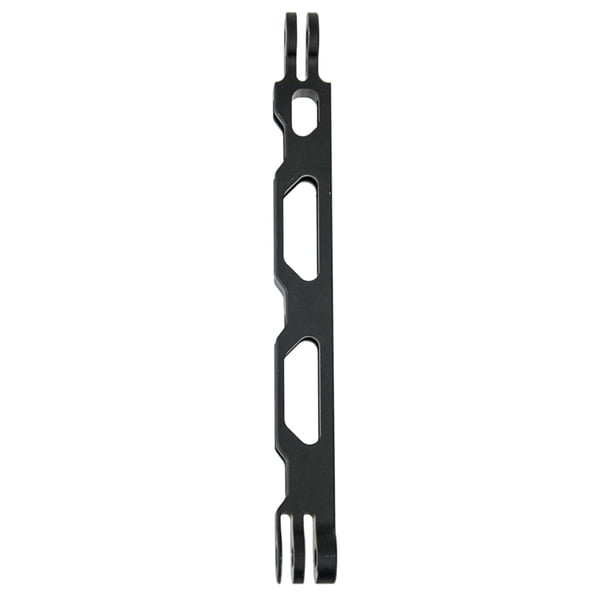 Inteprter Brazo de extensión de Selfie de aleación de aluminio Reemplazo de varilla alargada para cámara de acción 3+ 4 Accesorios de cámara y óptica negro