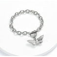 thumbnail image 3 of Hollow Cremation Jewelry Butterfly Urn Bracelet for Ashes for Women Stainless Steel Adjustable Urn Bangle Memorial Keepsake Ash Holder Bracelet, 3 of 6