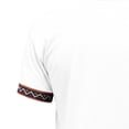 thumbnail image 4 of Poncho Shirt for Men Printed Short Sleeve Mexican Style Casual Outdoor Festival Top Pullover Camp Collar Vacation Party Carnival Leisure Tee Look, 4 of 5