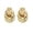 Knot Gold A, variant on Trendy Gold Knot Earrings for Women Chunky Statement Drop Dangle Earrings Lightweight Hypoallergenic Fashion Gold Jewelry