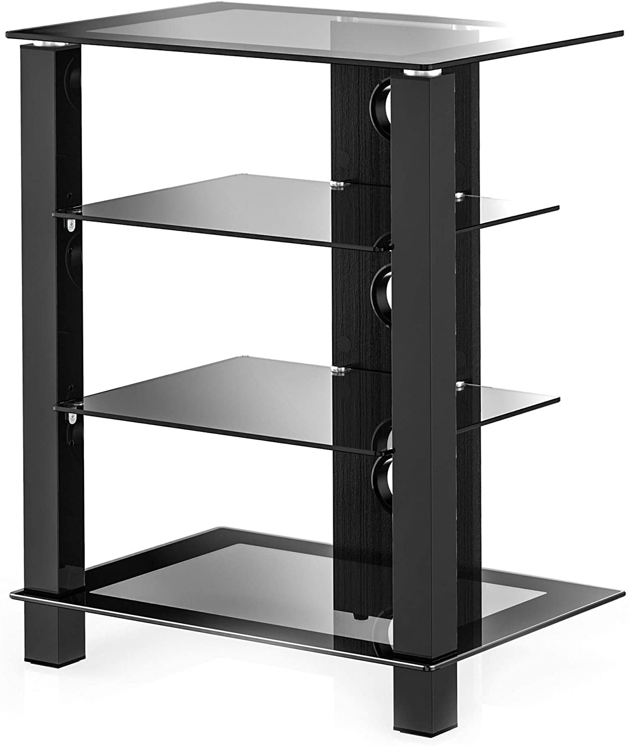 4Tier AV Media Stand Component Gaming TV Stand and