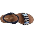 thumbnail image 4 of TOMS Camilia Navy Suede/Coupe Denim, 4 of 6