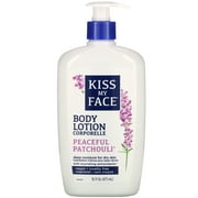 Body Lotion, Peaceful Patchouli, 16 fl oz (473 ml), Kiss My Face