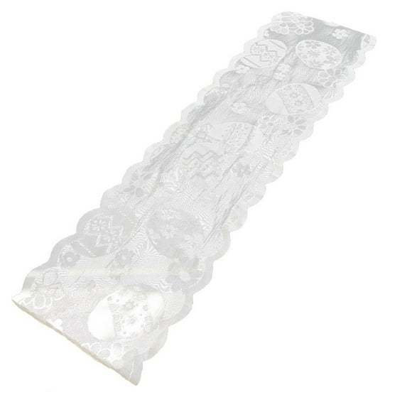 Chmadoxn Tablecloths,Picnic Table Cover,Table Cover Lace Table Easter Eggs Wedding Party Easter Decor Cotton Table Flag Lace Flags
