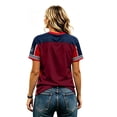thumbnail image 5 of 2026 New USA Soccer Jersey Women, United States Jersey Soccer, Jersey USA V Neck Short Sleeve Football Shirt, USA Flag Soccer Jersey for Adult(Black, L), 5 of 6