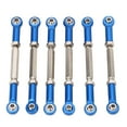 thumbnail image 2 of 6Pcs 88mm Aluminum Alloy Adjustable Push RodsTurnbuckle Rod Linkage Accessories for RC Car Models, 2 of 7