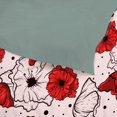 thumbnail image 4 of Sketch Poppies Funda Nórdica Queen 90 x 90 en Microfibra Lavada Ultra Suave, 4 of 8