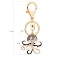 thumbnail image 5 of Opvise Lovely Cartoon Octopus Pendant Key Chain Keychain Ring Bag Purse Wallet Decor, 5 of 7