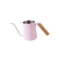 thumbnail image 2 of Lipstore Pour over Coffee Kettle Coffee Drip Kettle Anti Scald Handle Practical 350ml Tea Pink, 2 of 8