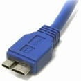 thumbnail image 3 of StarTech.com USB3SAUB1 Blue SuperSpeed USB 3.0 Cable A to Micro B, 3 of 3
